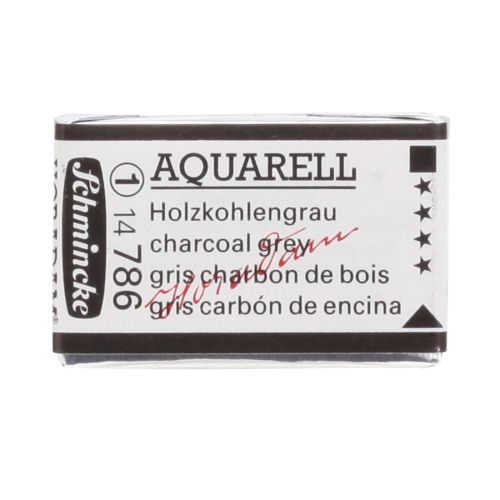 Schmincke H Aquarell 1/1 Tab Charcoal Grey 786 Suluboya Schmincke H Aquarell 1/1 Tab Charcoal Grey 786 Suluboya
