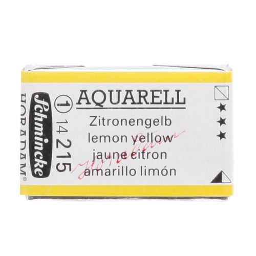 Schmincke H Aquarell 1/1 Tab Lemon Yellow 215 Suluboya