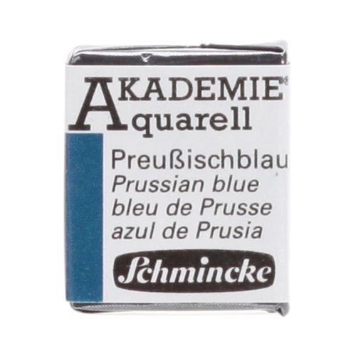 Schmincke A. 1/2 Tab Aquarell Prussian Blue 445 Tablet Sulu Boya Schmincke A. 1/2 Tab Aquarell Prussian Blue 445 Tablet Sulu Boya