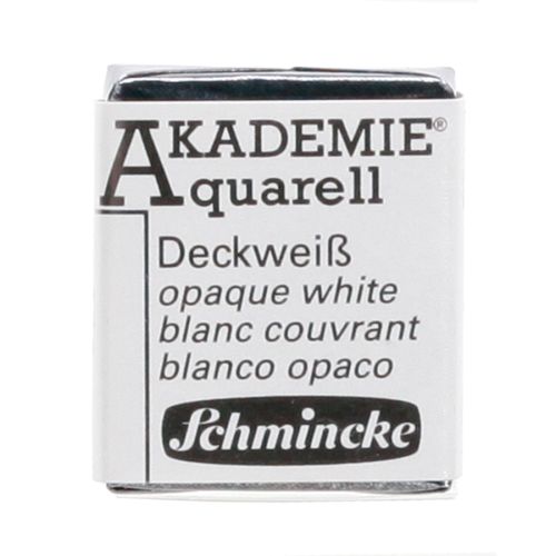 Schmincke A. 1/2 Tab Aquarell Opaque White 111 Tablet Sulu Boya Schmincke A. 1/2 Tab Aquarell Opaque White 111 Tablet Sulu Boya