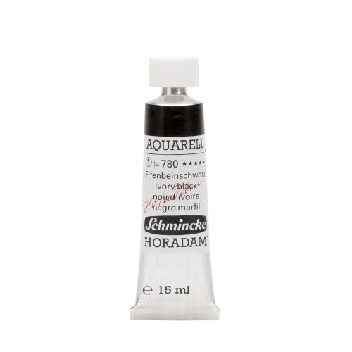 Schmincke H. Aquarell Ivory Black 780 Watercolor 15 Ml Schmincke H. Aquarell Ivory Black 780 Watercolor 15 Ml