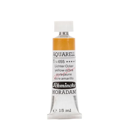 Schmincke H. Aquarell Yellow Ochre 655 Watercolor 15 Ml Schmincke H. Aquarell Yellow Ochre 655 Watercolor 15 Ml
