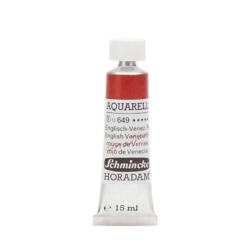 Schmincke H. Aquarell English Venetian Red 649 Watercolor 15 Ml Schmincke H. Aquarell English Venetian Red 649 Watercolor 15 Ml