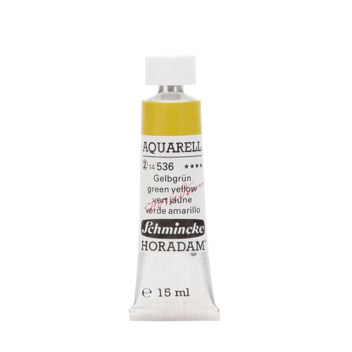 Schmincke H. Aquarell Green Yellow 536 Watercolor 15 Ml Schmincke H. Aquarell Green Yellow 536 Watercolor 15 Ml