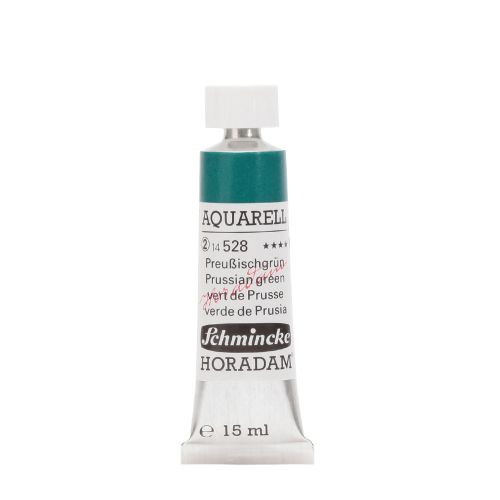 Schmincke H. Aquarell Prussian Green 528 Watercolor 15 Ml Schmincke H. Aquarell Prussian Green 528 Watercolor 15 Ml