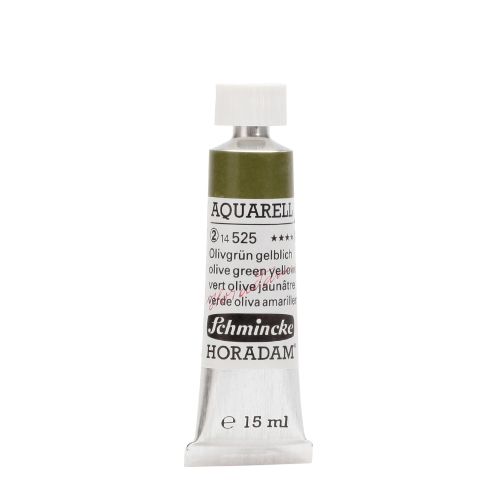 Schmincke H. Aquarell Olive Green Yellowish 525 Watercolor 15 Ml Schmincke H. Aquarell Olive Green Yellowish 525 Watercolor 15 Ml