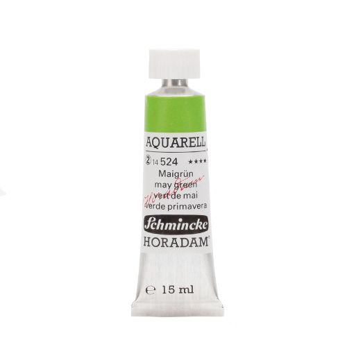 Schmincke H. Aquarell May Green 524 Watercolor 15 Ml Schmincke H. Aquarell May Green 524 Watercolor 15 Ml