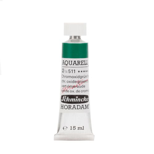Schmincke H. Aquarell Chromium Oxide Green Brilliant 511 Watercolor 15 Ml Schmincke H. Aquarell Chromium Oxide Green Brilliant 511 Watercolor 15 Ml