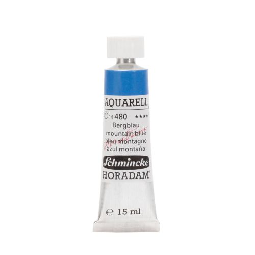 Schmincke H. Aquarell Mountain Blue 480 Watercolor 15 Ml Schmincke H. Aquarell Mountain Blue 480 Watercolor 15 Ml