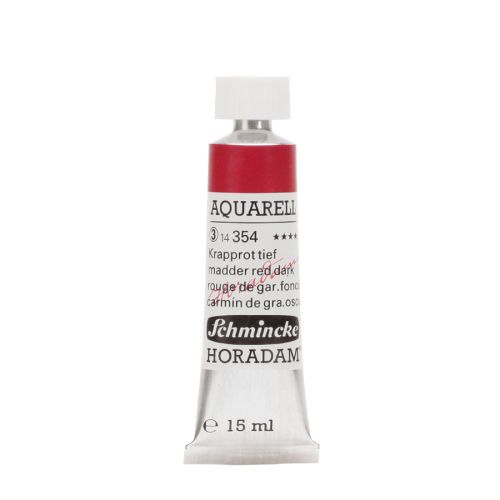 Schmincke H. Aquarell Madder Red Dark 354 Watercolor 15 Ml Schmincke H. Aquarell Madder Red Dark 354 Watercolor 15 Ml