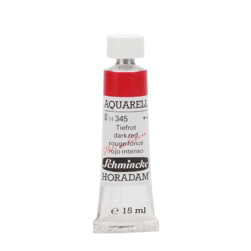 Schmincke H. Aquarell Dark Red 345 Watercolor 15 Ml Schmincke H. Aquarell Dark Red 345 Watercolor 15 Ml