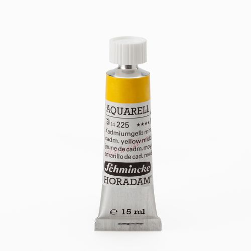 Schmincke H. Aquarell Cadmium Yellow Middle 225 Watercolor 15 Ml Schmincke H. Aquarell Cadmium Yellow Middle 225 Watercolor 15 Ml