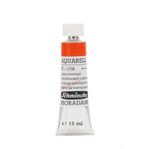 Schmincke H. Aquarell Translucent Orange 218 Watercolor 15 Ml Schmincke H. Aquarell Translucent Orange 218 Watercolor 15 Ml