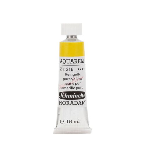 Schmincke H. Aquarell Pure Yellow 216 Watercolor 15 Ml Schmincke H. Aquarell Pure Yellow 216 Watercolor 15 Ml