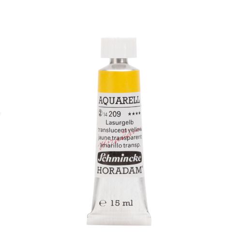 Schmincke H. Aquarell Permanent Translucent Yellow 209 Watercolor 15 Ml Schmincke H. Aquarell Permanent Translucent Yellow 209 Watercolor 15 Ml