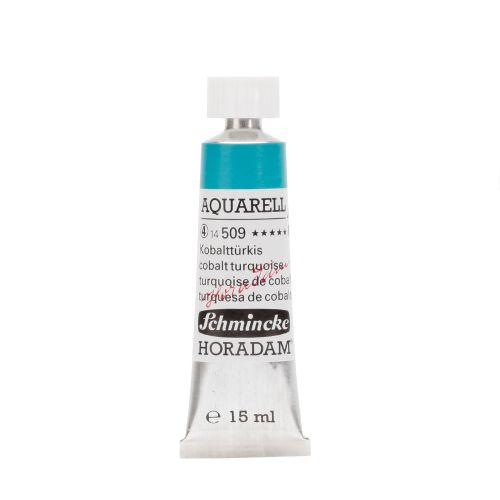 Schmincke H. Aquarell Cobalt Turquoise 509 Watercolor 15 Ml Schmincke H. Aquarell Cobalt Turquoise 509 Watercolor 15 Ml