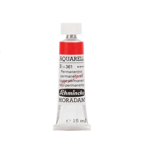 Schmincke H. Aquarell Permanent Red 361 Watercolor 15 Ml Schmincke H. Aquarell Permanent Red 361 Watercolor 15 Ml