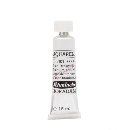 Schmincke H. Aquarell Titanium Opaque White 101 Watercolor 15 Ml Schmincke H. Aquarell Titanium Opaque White 101 Watercolor 15 Ml