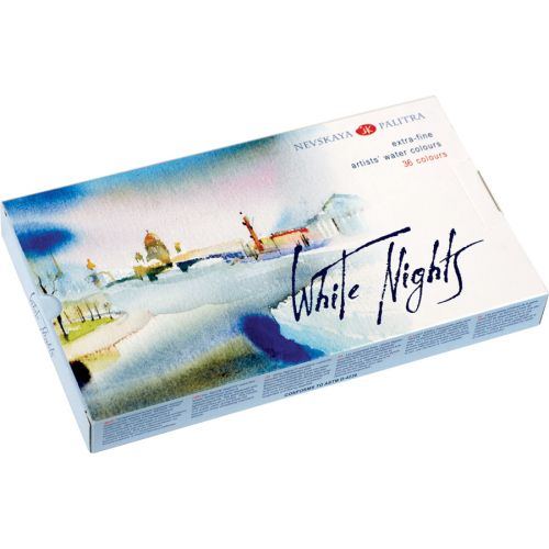 St. Petersburg White Nights Watercolor Set 36 Color Plastic Box St. Petersburg White Nights Watercolor Set 36 Color Plastic Box