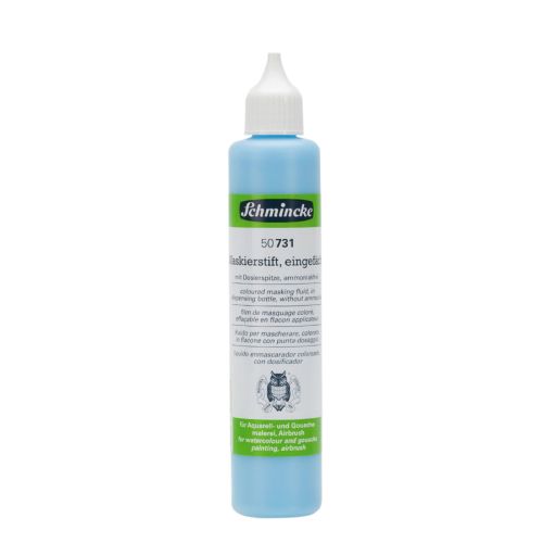 Schmincke Mediums Blue Coloured Masking Fluid 731 100 Ml