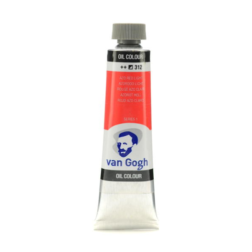 Talens Van Gogh Oil Colour Azo Red Light 40 Ml Talens Van Gogh Oil Colour Azo Red Light 40 Ml