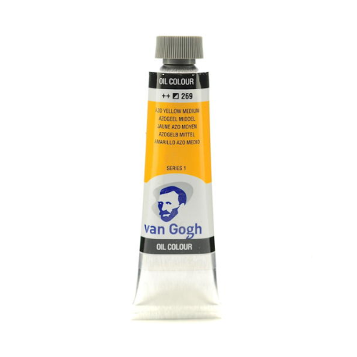 Talens Van Gogh Oil Colour Azo Yellow Medium 40 Ml Talens Van Gogh Oil Colour Azo Yellow Medium 40 Ml
