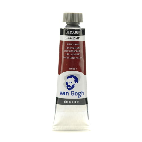 Talens Van Gogh Oil Colour Burnt Sienna 40 Ml Talens Van Gogh Oil Colour Burnt Sienna 40 Ml