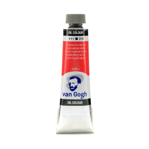 Talens Van Gogh Oil Colour Cadmium Red Medium 40 Ml Talens Van Gogh Oil Colour Cadmium Red Medium 40 Ml