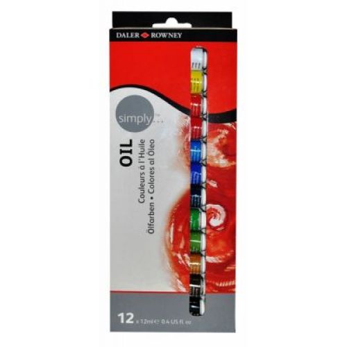 Daler Rowney Yağlıboya Giriş Seti 12x12ml Daler Rowney Yağlıboya Giriş Seti 12x12ml