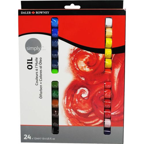 Daler Rowney Yağlıboya Giriş Seti 24x12ml Daler Rowney Yağlıboya Giriş Seti 24x12ml