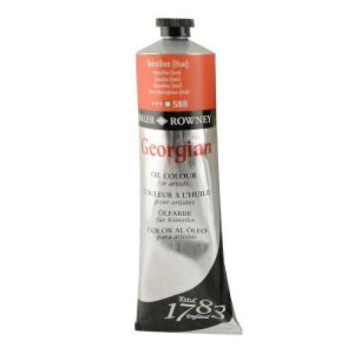 Daler Rowney Georgian Yağlı Boya 225 Ml 588 Vermilion Hue Daler Rowney Georgian Yağlı Boya 225 Ml 588 Vermilion Hue