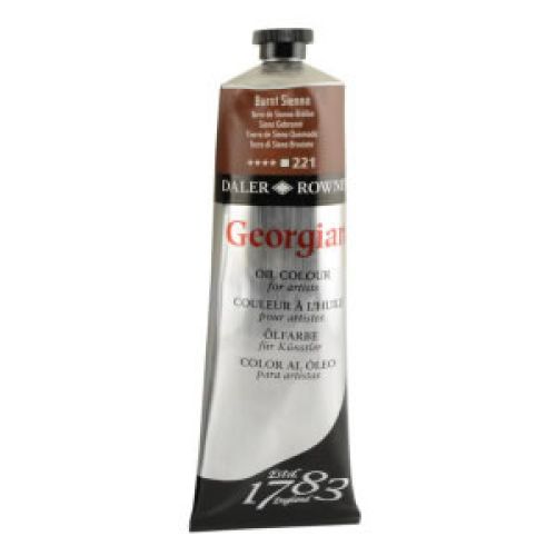 Daler Rowney Georgian Yağlı Boya 225 Ml 221 Burnt Sienna Daler Rowney Georgian Yağlı Boya 225 Ml 221 Burnt Sienna
