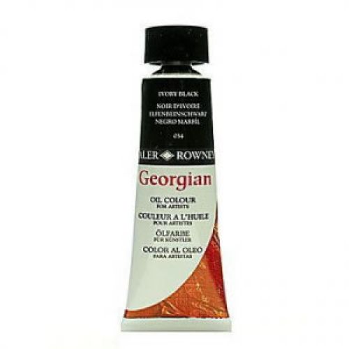 Daler Rowney Georgian Yağlı Boya 225 Ml 034 Ivory Black