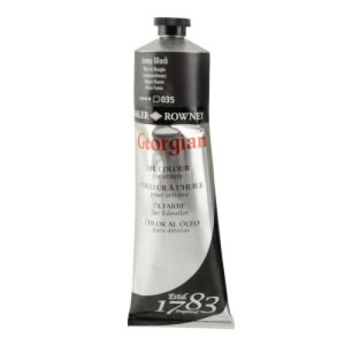 Daler Rowney Georgian Yağlı Boya 225 Ml 035 Lamp Black