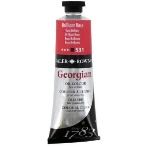 Daler Rowney Georgian Yağlı Boya 38 Ml 531 Brilliant Rose Yağlı Boya Daler Rowney Georgian Yağlı Boya 38 Ml 531 Brilliant Rose Yağlı Boya Boyalar Daler Rowney Georgian Yağlı Boya 38 ml 531
