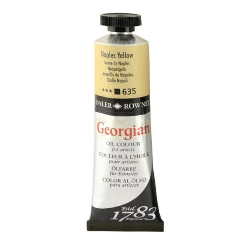 Daler Rowney Georgian Yağlı Boya 38 Ml 635 Naples Yellow Daler Rowney Georgian Yağlı Boya 38 Ml 635 Naples Yellow