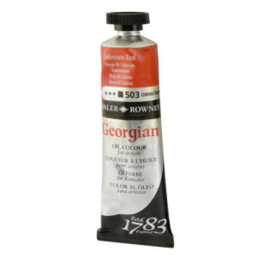 Daler Rowney Georgian Yağlı Boya 38 Ml 503 Cadmium Red Hue Daler Rowney Georgian Yağlı Boya 38 Ml 503 Cadmium Red Hue