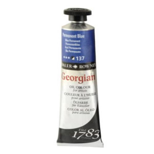 Daler Rowney Georgian Yağlı Boya 38 Ml Permanent Blue Daler Rowney Georgian Yağlı Boya 38 Ml Permanent Blue