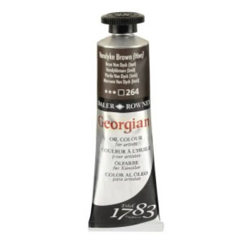 Daler Rowney Georgian Yağlı Boya 264 Vandyke Brown Hue Daler Rowney Georgian Yağlı Boya 264 Vandyke Brown Hue