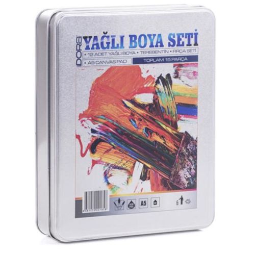İdora Yağlı Boya Seti 15 Parça İdora Yağlı Boya Seti 15 Parça