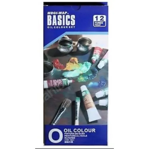 Magi-Wap Basics Yağlı Boya 12 Renk X 12 Ml Yağlı Boya Boyalar Magi-Wap Basics Yağlı Boya 12 Renk x 12 mlMagi-wap