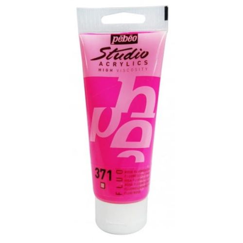 Pebeo Studio Akrilik Boya 371 Fluorescent Pink Pebeo Studio Akrilik Boya 371 Fluorescent Pink