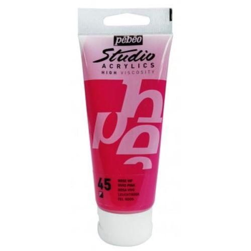 Pebeo Studio Akrilik Boya 45 Vivid Pink Pebeo Studio Akrilik Boya 45 Vivid Pink