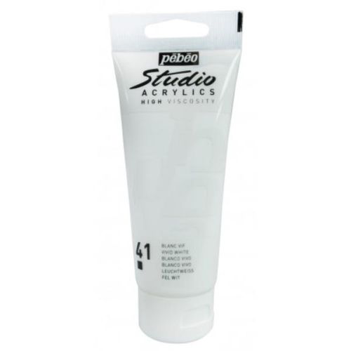 Pebeo Studio Akrilik Boya 41 Vivid White Pebeo Studio Akrilik Boya 41 Vivid White