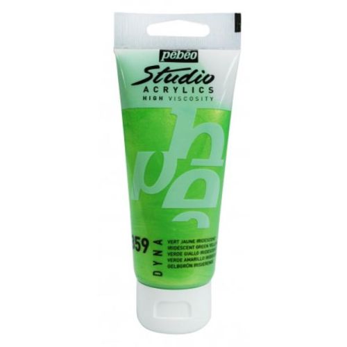 Pebeo Studio Akrilik Boya 359 Iridescent Green Yellow Pebeo Studio Akrilik Boya 359 Iridescent Green Yellow
