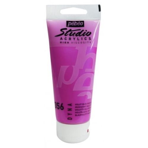 Pebeo Studio Akrilik Boya 356 Iridescent Violet Blue Pebeo Studio Akrilik Boya 356 Iridescent Violet Blue
