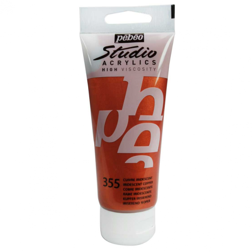 Pebeo Studio Akrilik Boya 355 Iridescent Copper Pebeo Studio Akrilik Boya 355 Iridescent Copper