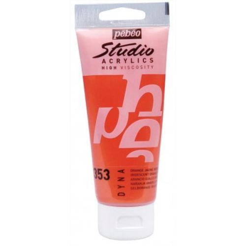 Pebeo Studio Akrilik Boya 353 Iridescent Orange Yellow Pebeo Studio Akrilik Boya 353 Iridescent Orange Yellow