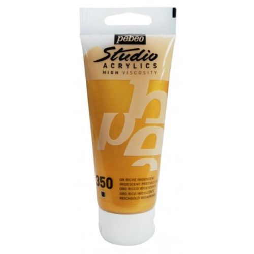 Pebeo Studio Akrilik Boya 350 Iridescent Precious Gold Pebeo Studio Akrilik Boya 350 Iridescent Precious Gold
