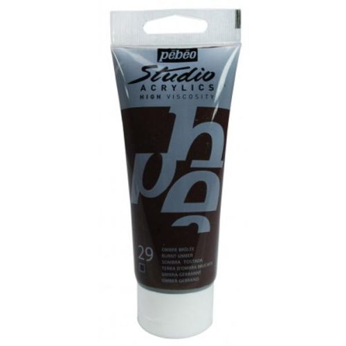 Pebeo Studio Akrilik Boya 29 Burnt Umber Pebeo Studio Akrilik Boya 29 Burnt Umber